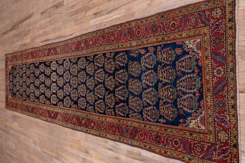 Antique NW Persian Runner Rug (3' x 15')